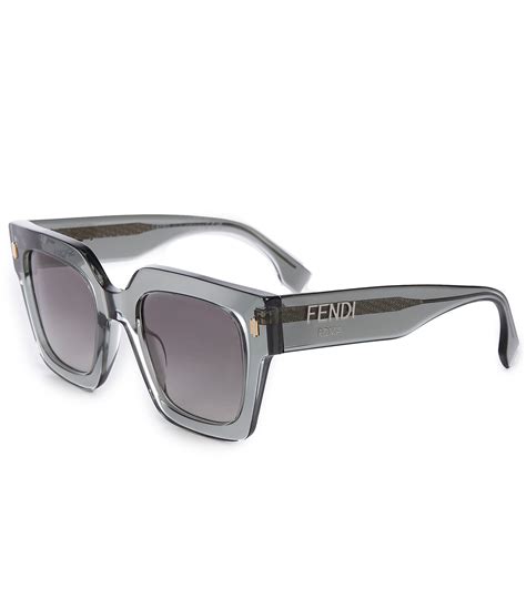 fendi roma 50mm square sunglasses|fendi sunglasses original.